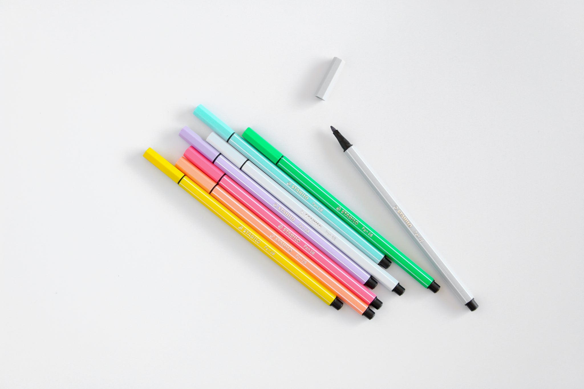 stabilo pen 68 pastel