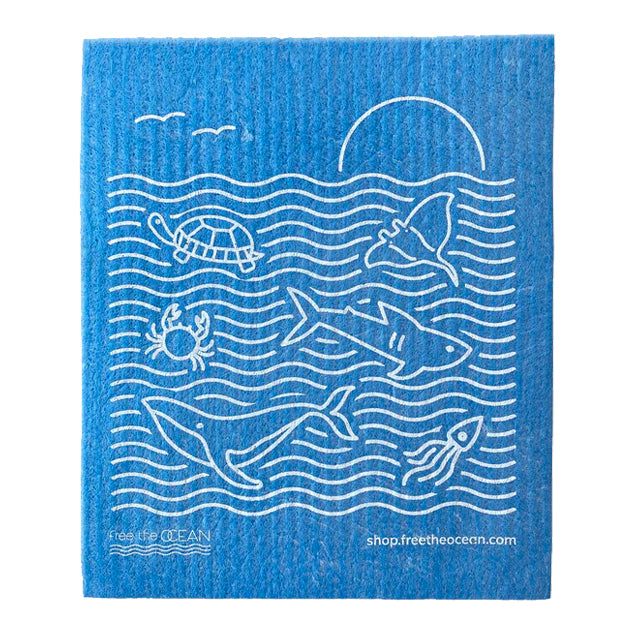 Abstract Boho Sun Sunshine Blue Sea Wave Kitchen Towels Tea Towels, 16 X 24  Inches Cotton Modern Dish Towels Dishcloths,Dish Cloth Flour Sack Hand