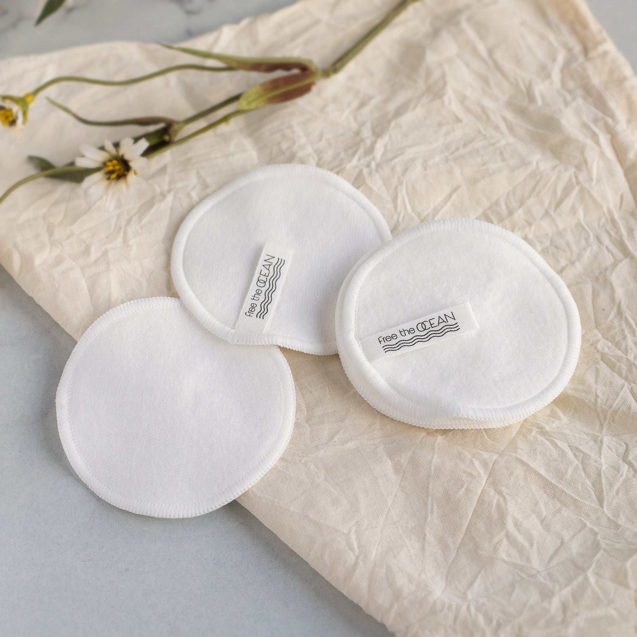 Reusable Makeup Remover Pads | Free The Ocean | Free the