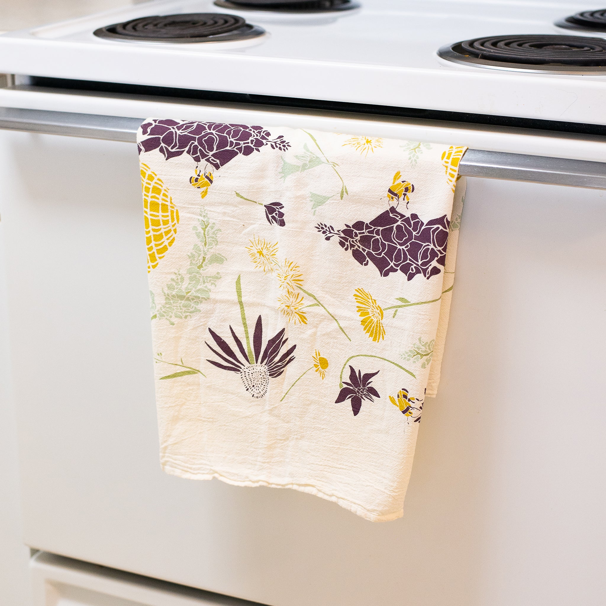 Coffee Lovers Kitchen Towel Gift - 100% Cotton Flour Sack Towel - Funn –  Running Frog Studio