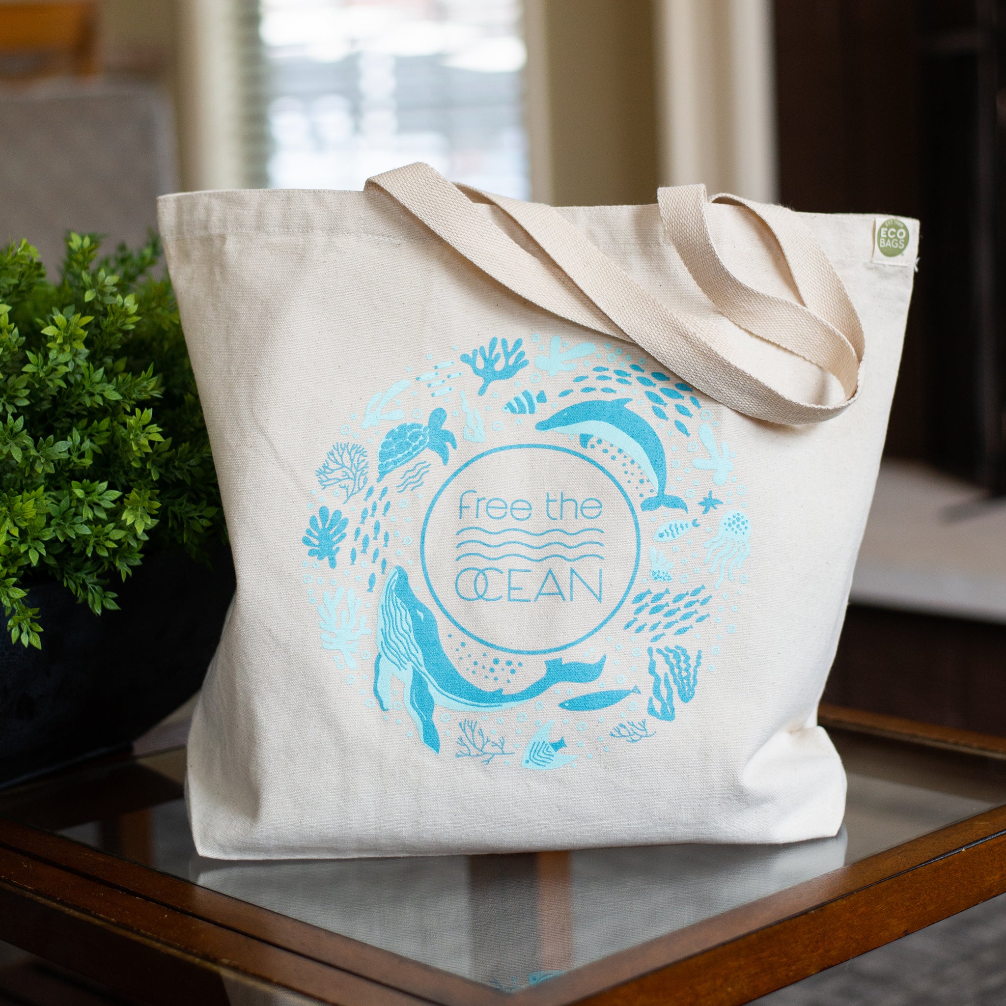 Compostable Tall Kitchen Garbage Bags, 13 Gallon | Free The Ocean