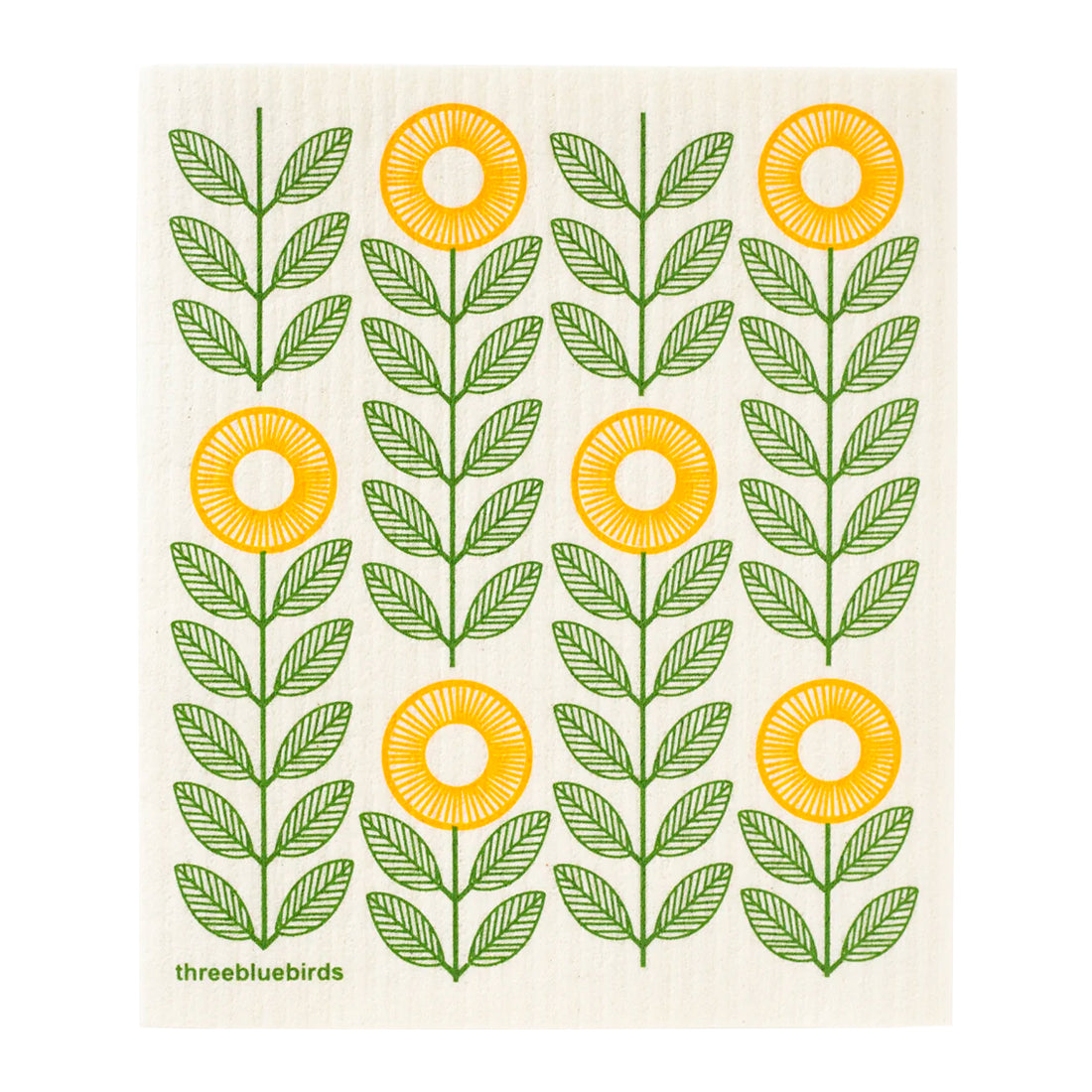 Spring Summer You Are My Sunshine Daisy Wildflowers Olive Green Kitchen Tea  Towels, 16 X 24 Inches Set of 2 Cotton Dish Towels Dishcloths, Dish Cloth