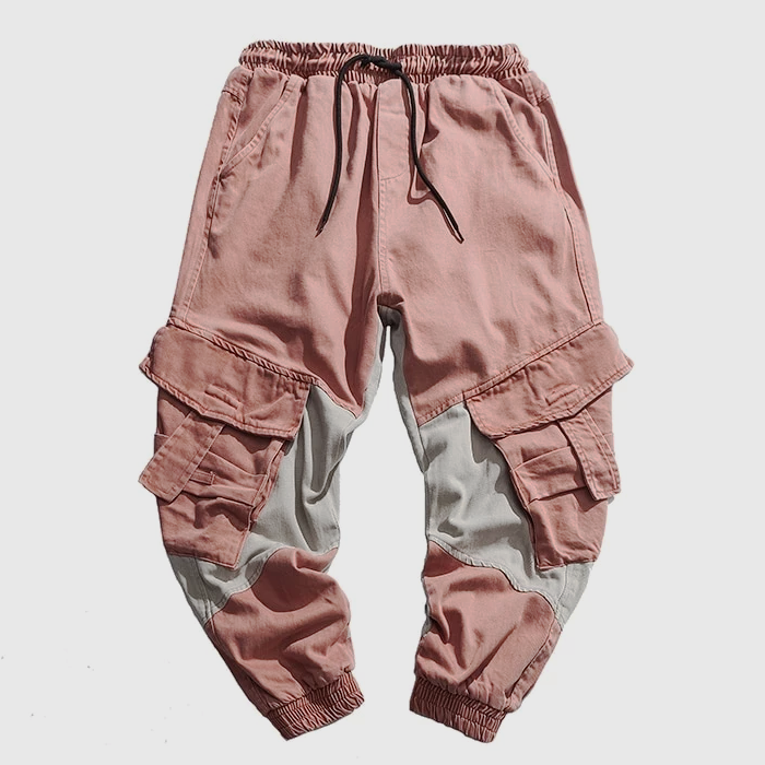 peach cargo pants