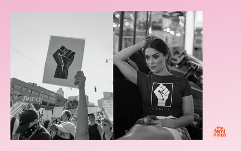 The Raised Fist Feminist Symbol: 21st Century Protests