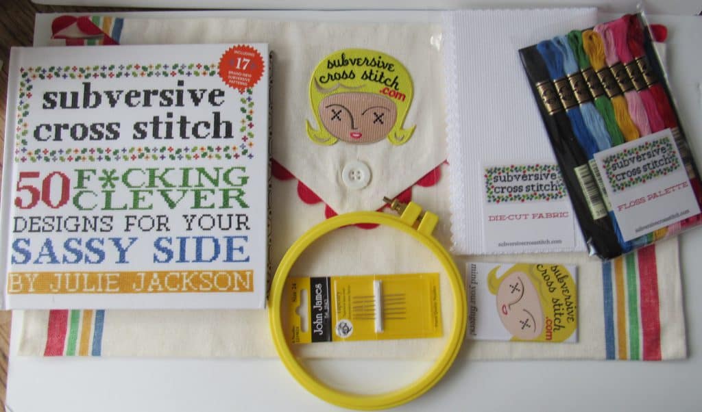 Cross Stitch Kit, Funny Cross Stitch Kits, Oh My God Becky 