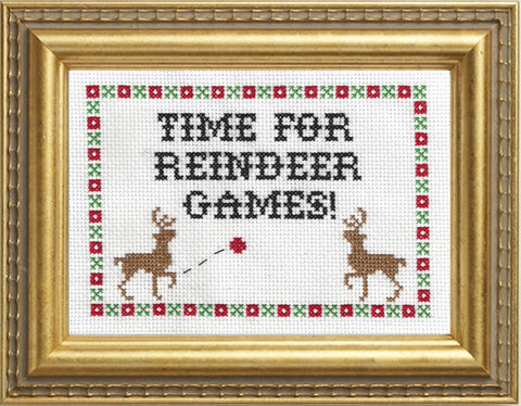 GIT GUD Cross Stitch Pattern. Get Good Gamer Talk (Download Now