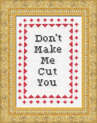 Barbie Monologue Kit – Subversive Cross Stitch