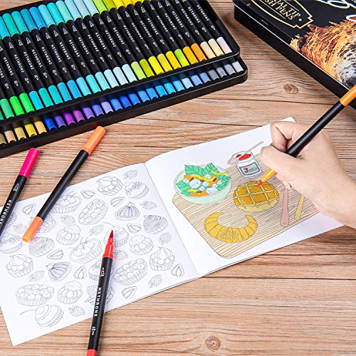 Hethrone Permanent Markers for Adult Coloring, 72 Assorted Colors Markers, Colored  Marker Pens Work on Plastic, Wood, Stone, Metal and Glass - Yahoo Shopping