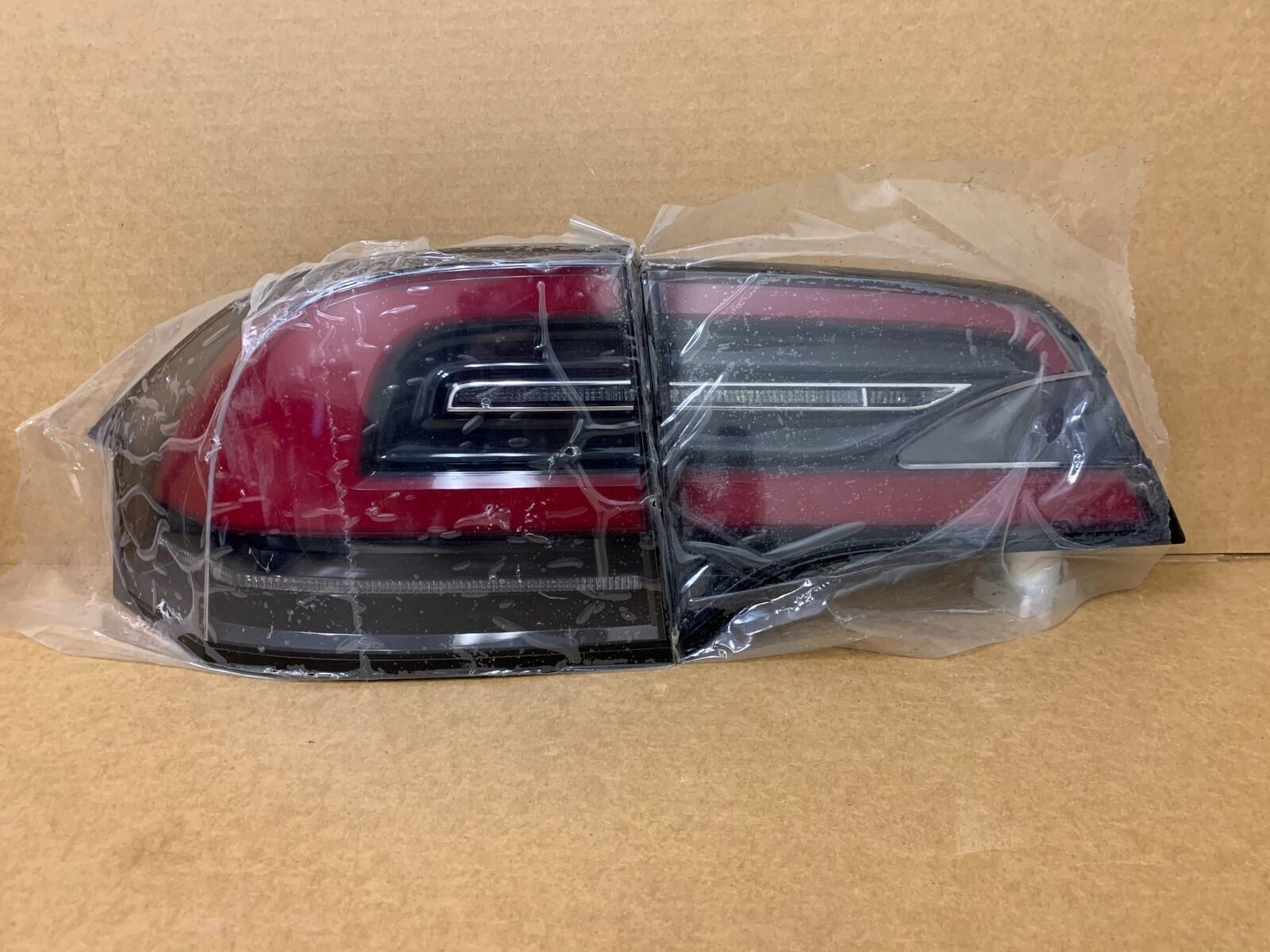 17-20 Tesla Model X LH OUTER INNER DRIVER SIDE Left Tail Light Lamp Set NEW OEM