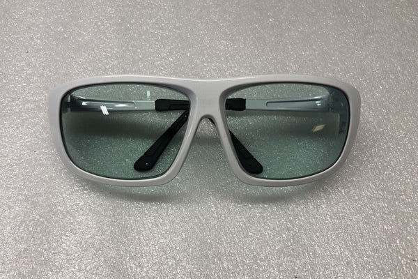 Innovative Optics Gi1 Laser Protective Eye Glasses, 701 White Frame ...