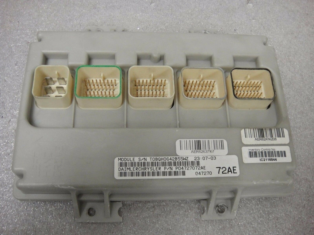 body control module 2004 chrysler town and contry