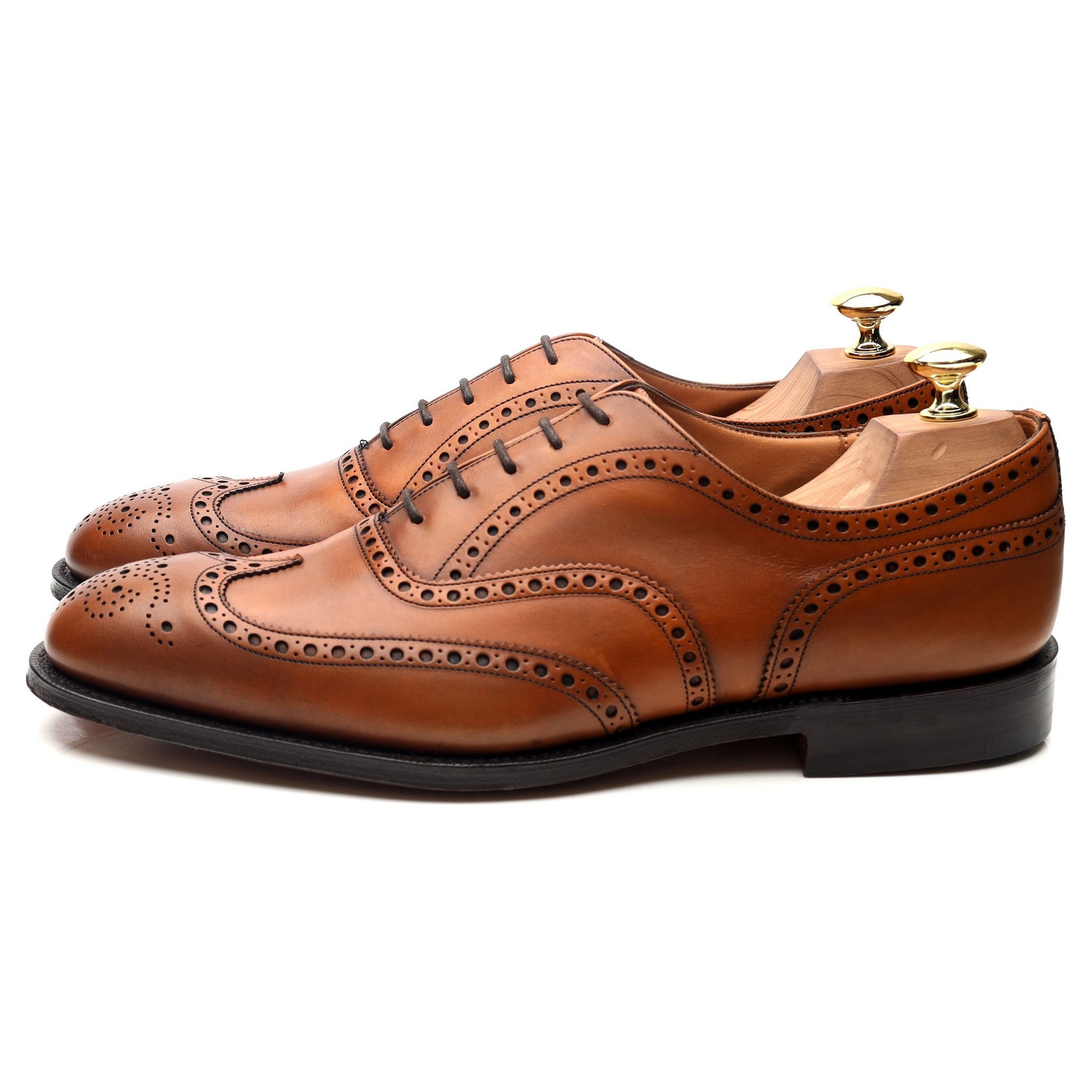 180 Mocassin' Brown Leather Loafers 7 D UK 8 - Abbot's Shoes