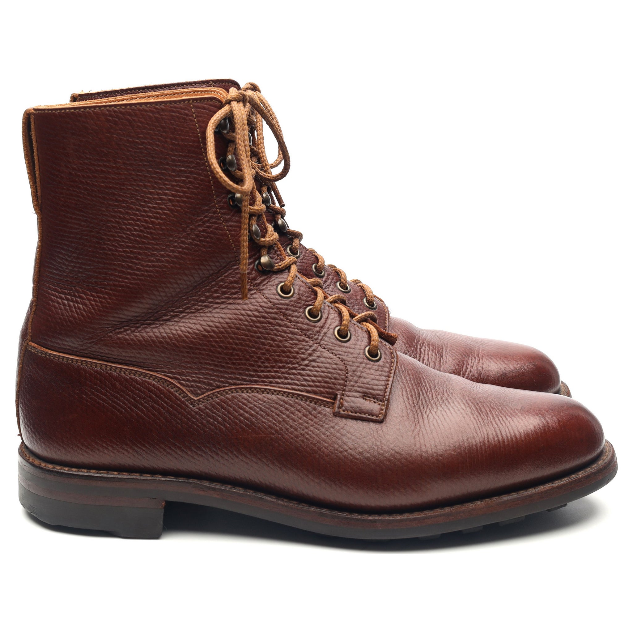 Radnor IV' Brown Leather Boots UK 8 E - Abbot's Shoes