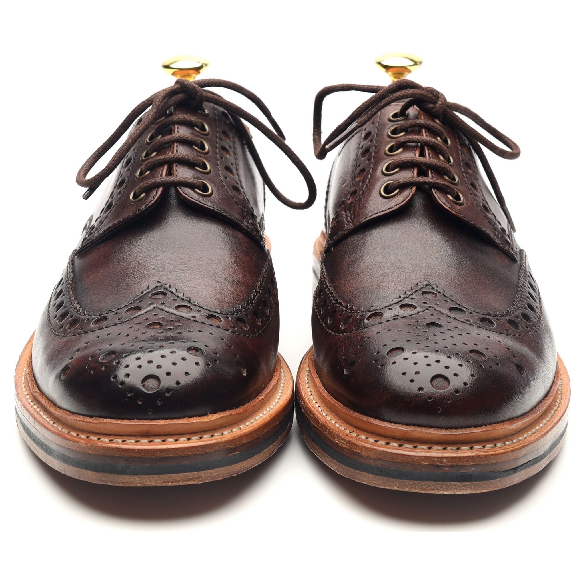 visvim PATRICIAN LO-FORK DK.BROWN 10-