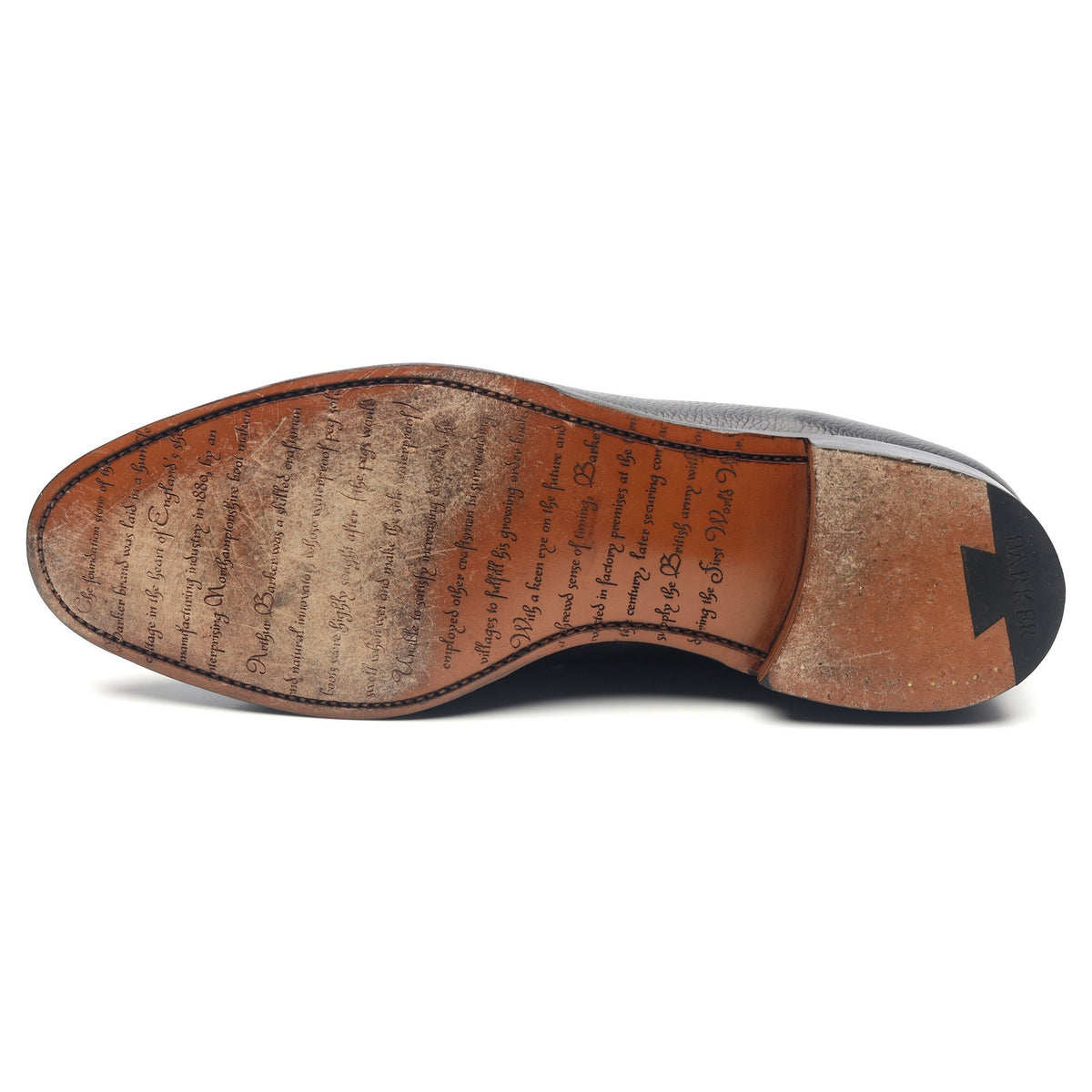 Newborough' Black Leather Tassel Loafers UK 11.5 F - Abbot's Shoes