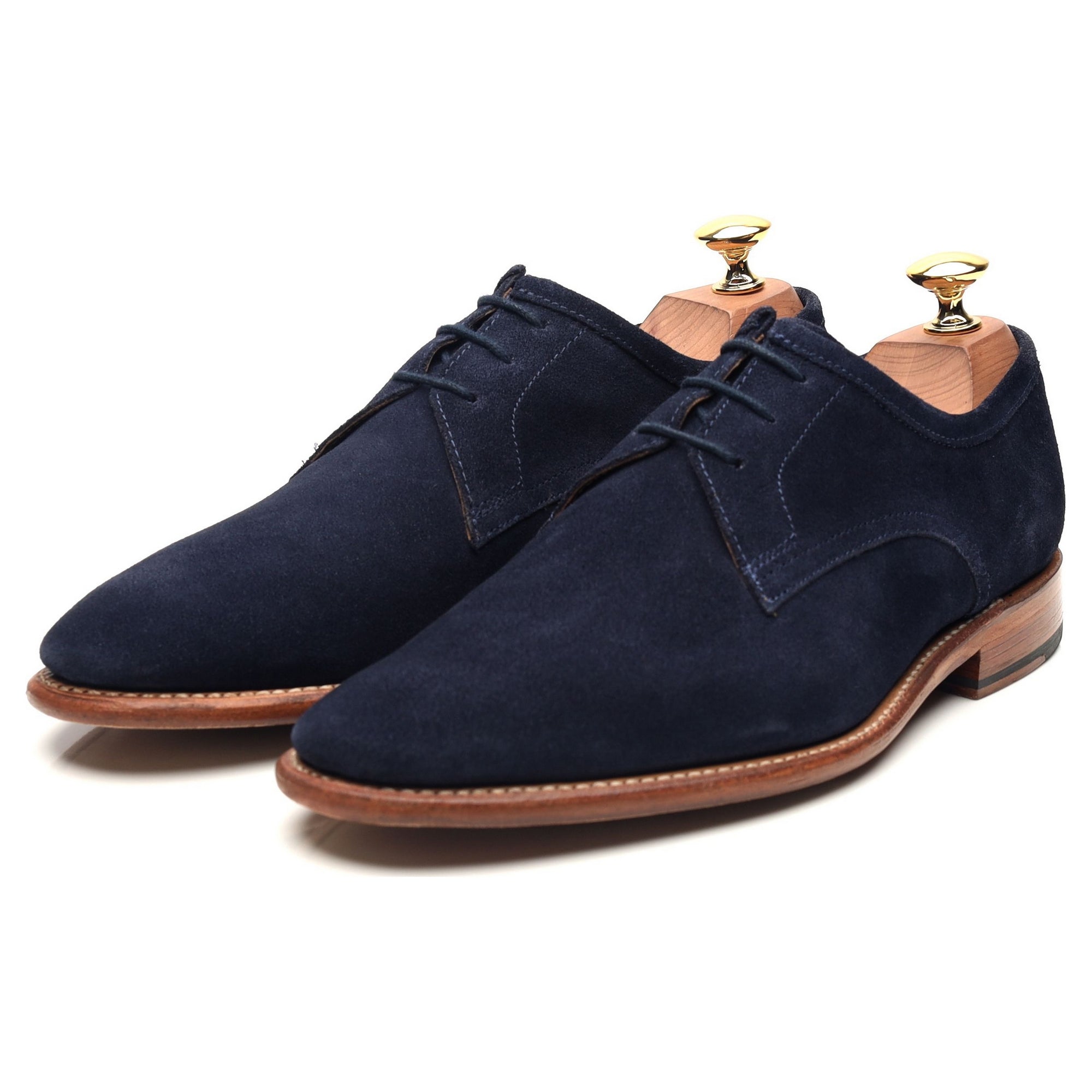 ドレス/ビジネス未使用MARK MCNAIRY BLACK WAXY DERBY SHOE