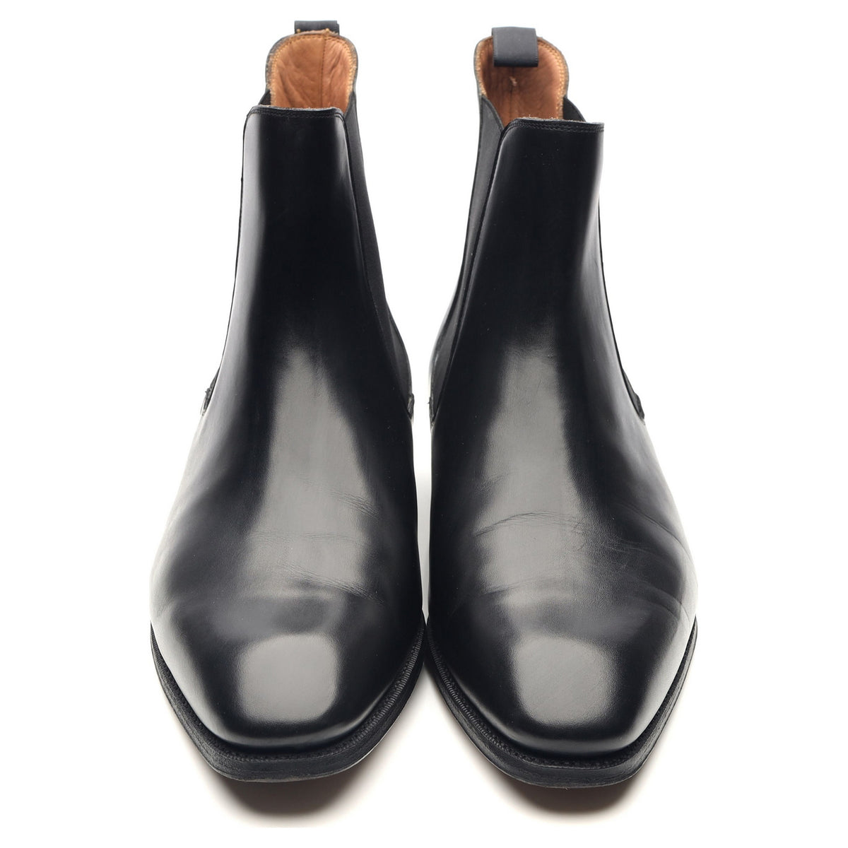 101475' Black Chelsea Boots UK E -