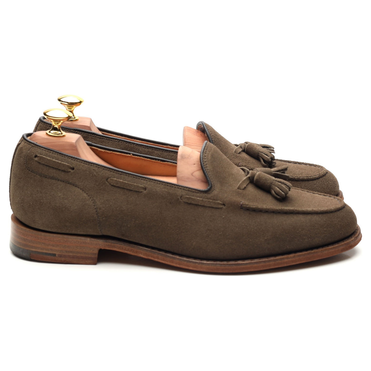 Church's - FOSBURY Suede Leather Tassel Loafers チャーチ