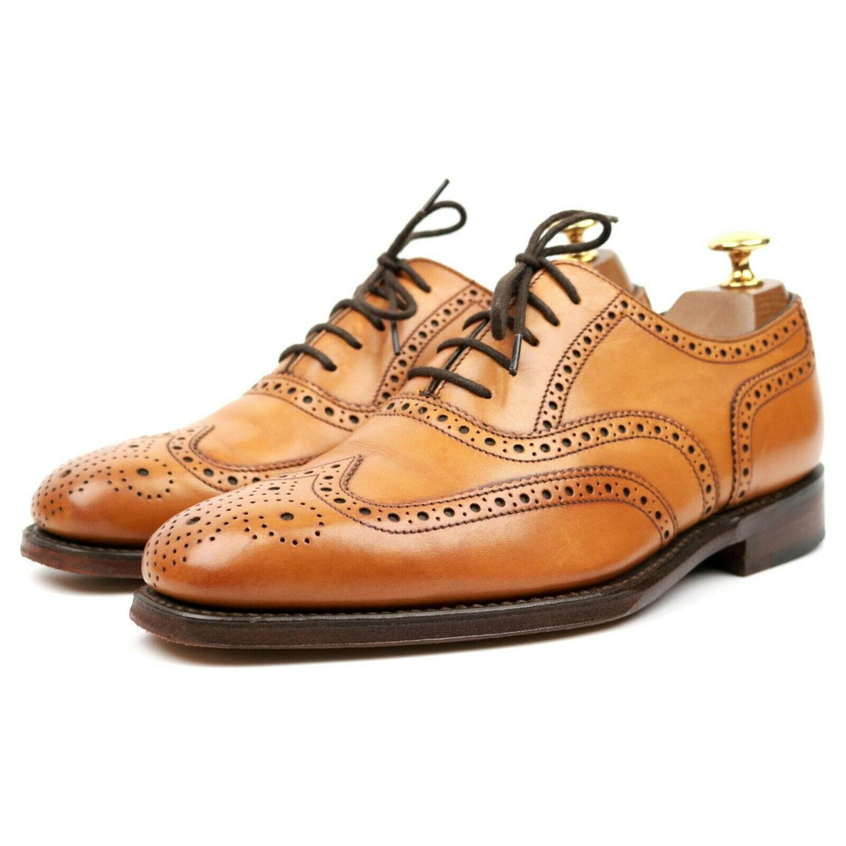 loake buckingham tan