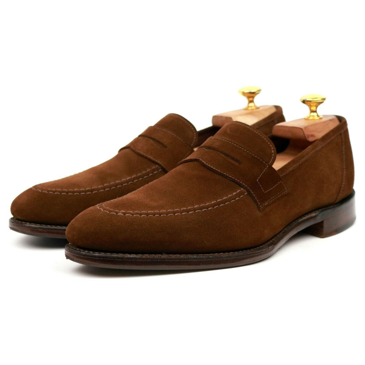 loake anson suede
