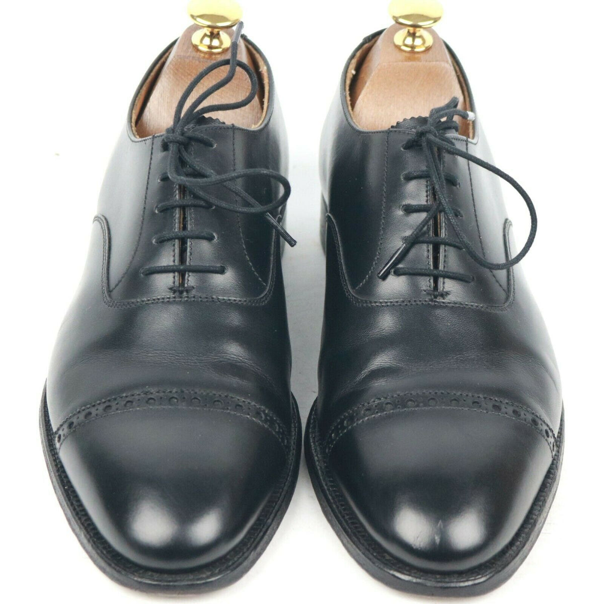 Crockett \u0026 Jones 'Arden' Black Leather 