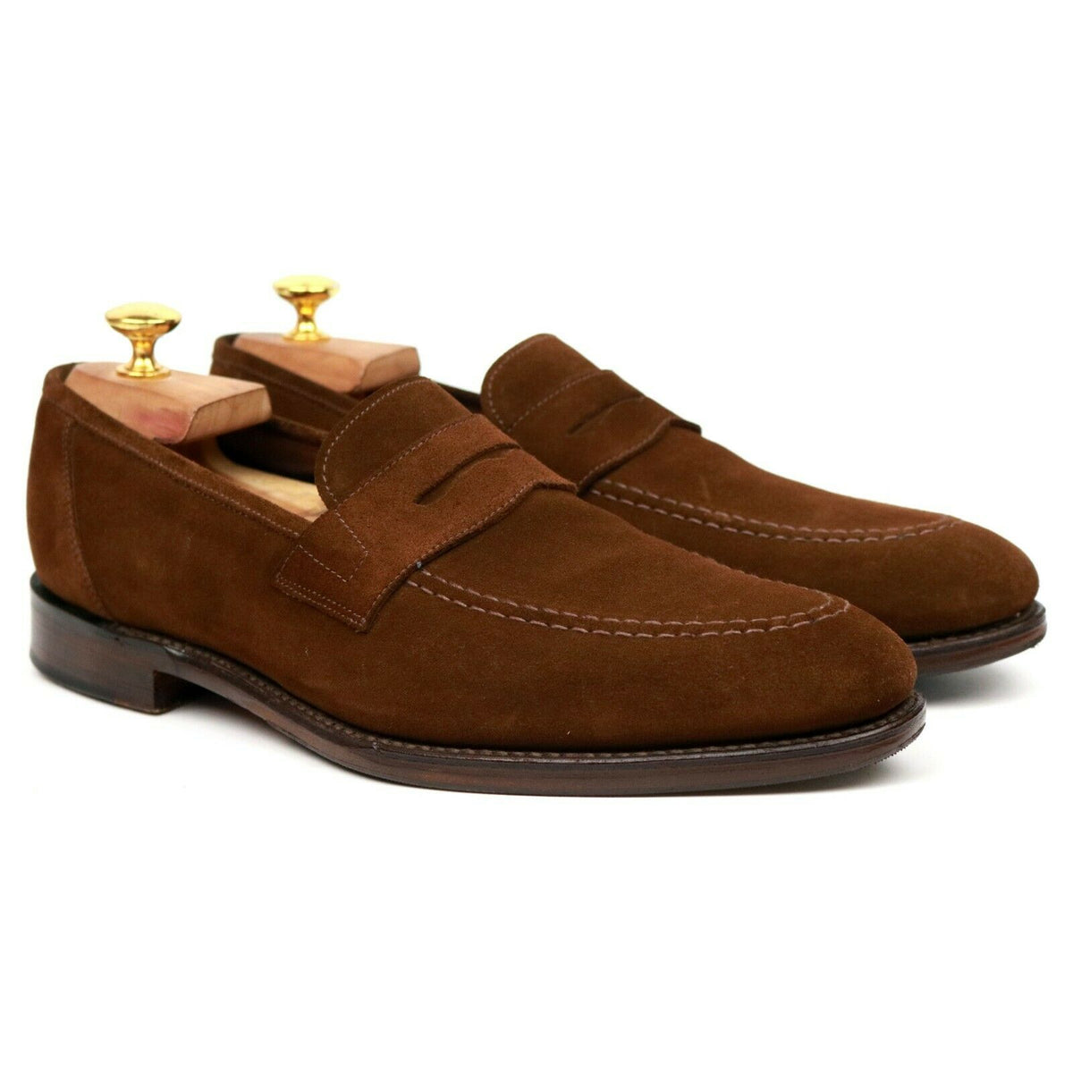 loake anson suede