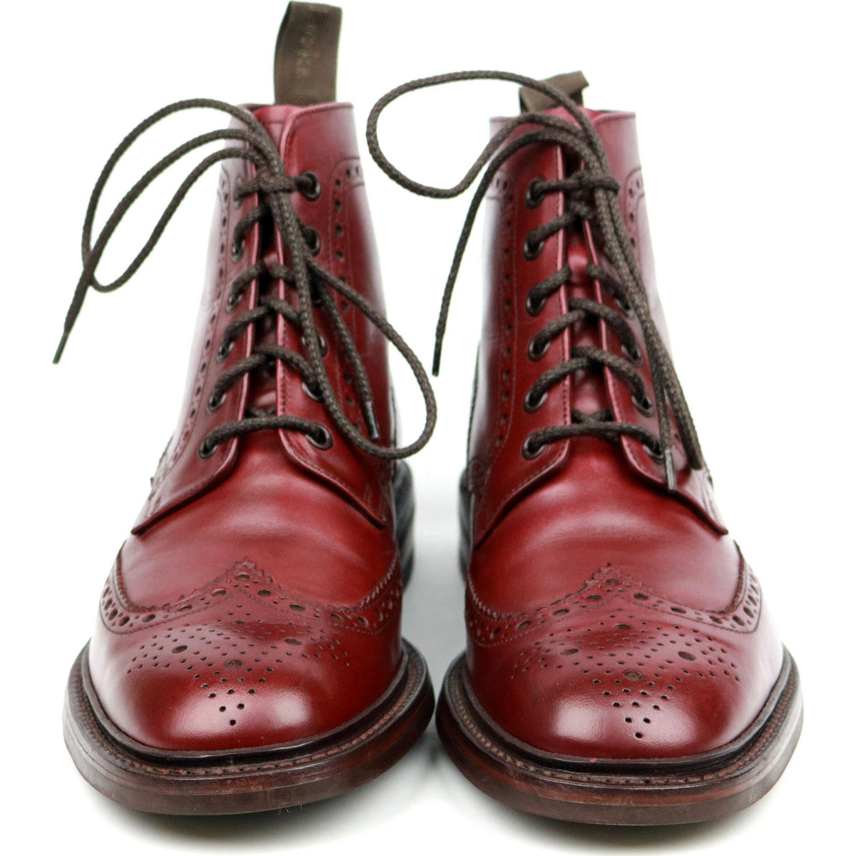 loake burford boots burgundy