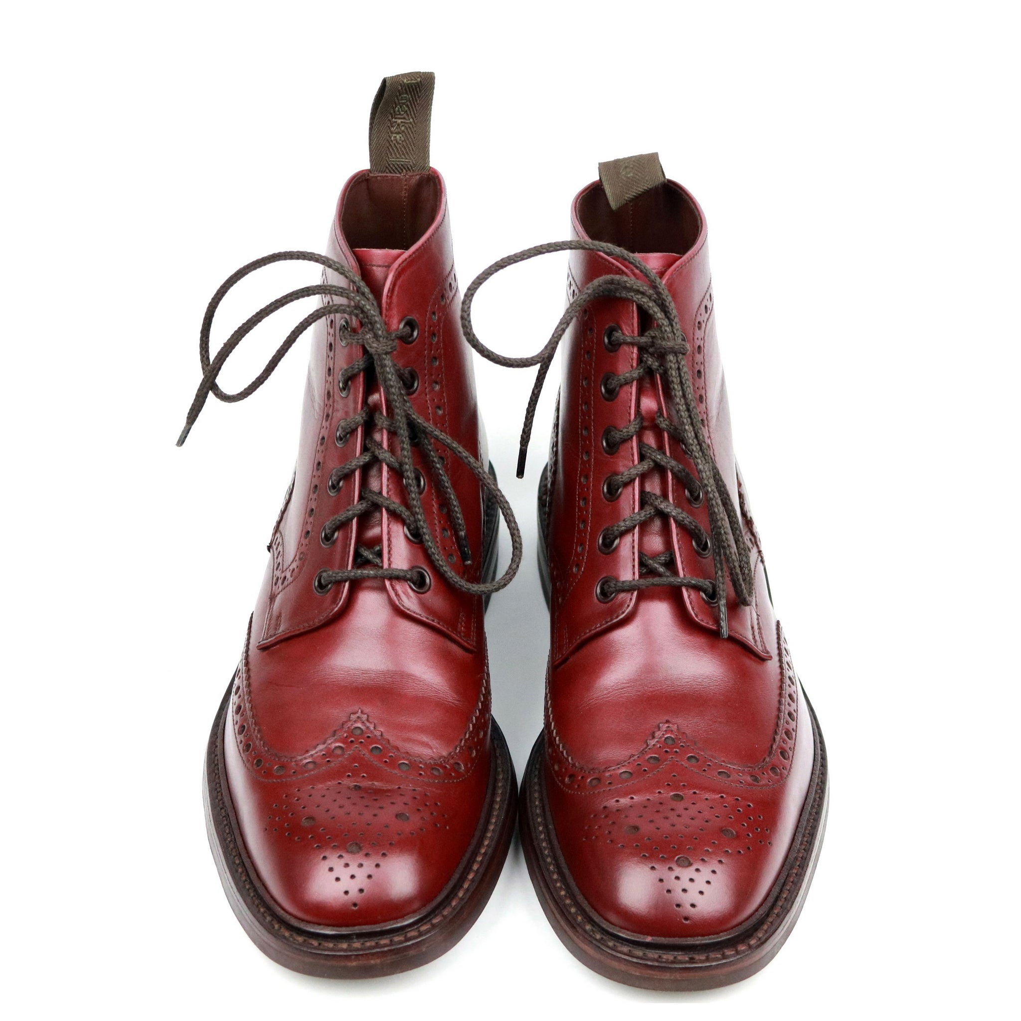 loake burford burgundy