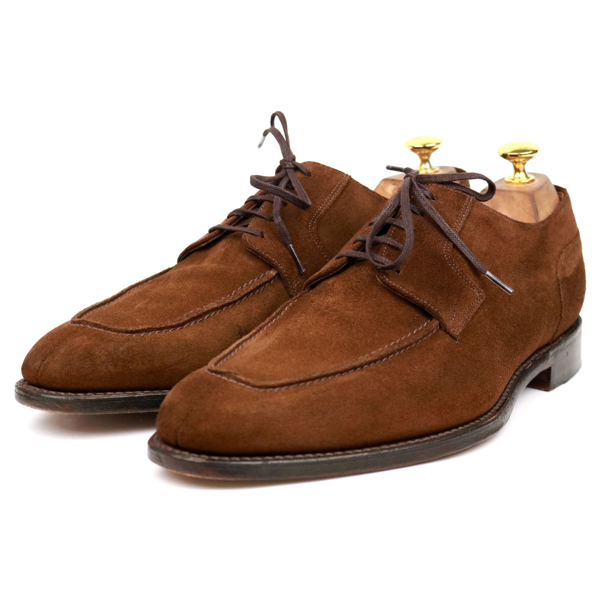 Loake 1880 'Avon' Brown Suede Split Toe 