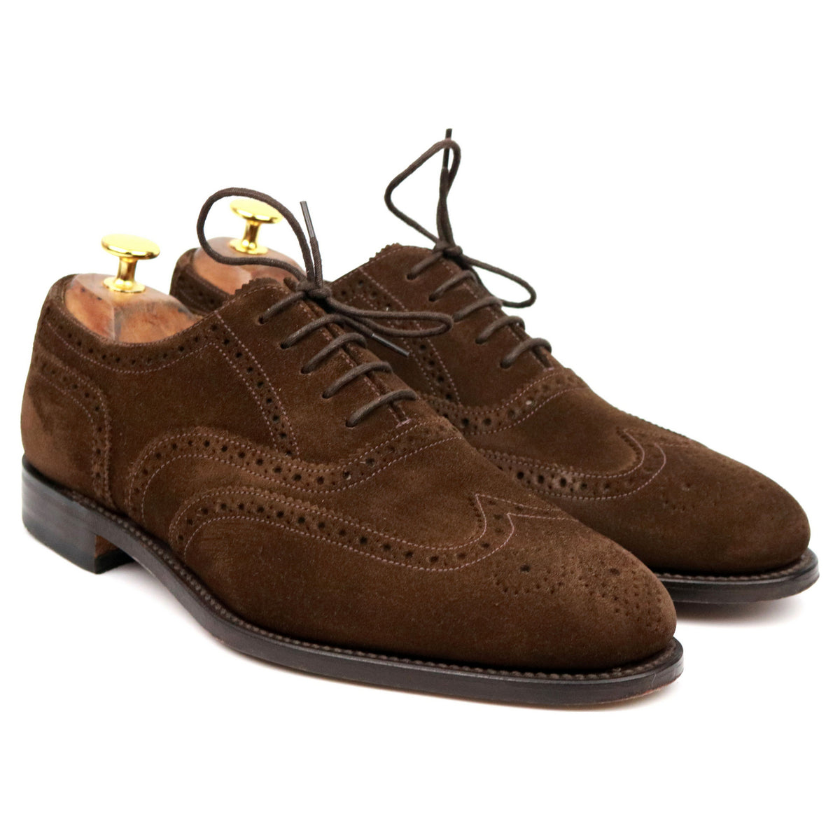 loake suede brogue