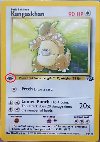 Jungle Love The Misprints From The First Pokemon Expansion