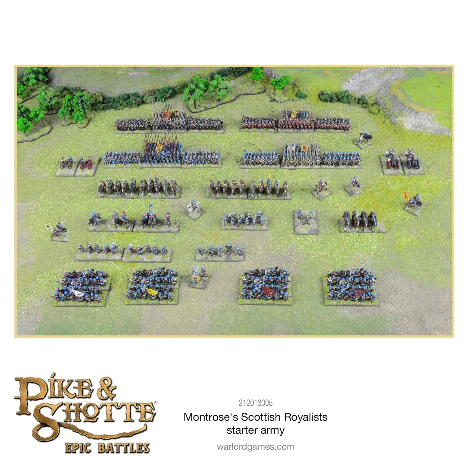 Pike & Shotte Epic Battles: Montrose's Scottish Royalist Starter Army