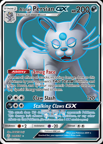 Alolan Persian Gx 219 Flipside Gaming