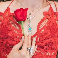 Rose & Bolt Grateful Dead Jewelry by Hiouchi Jewels designer Sarah Lewis