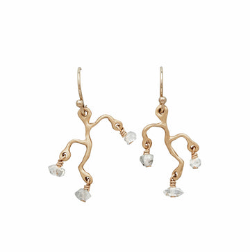 Julie Cohn Wisteria Pearl Chandelier Earrings