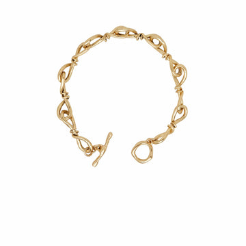 Vintage Victorian Chain Bracelet in 10k Yellow Gold - Filigree Jewelers