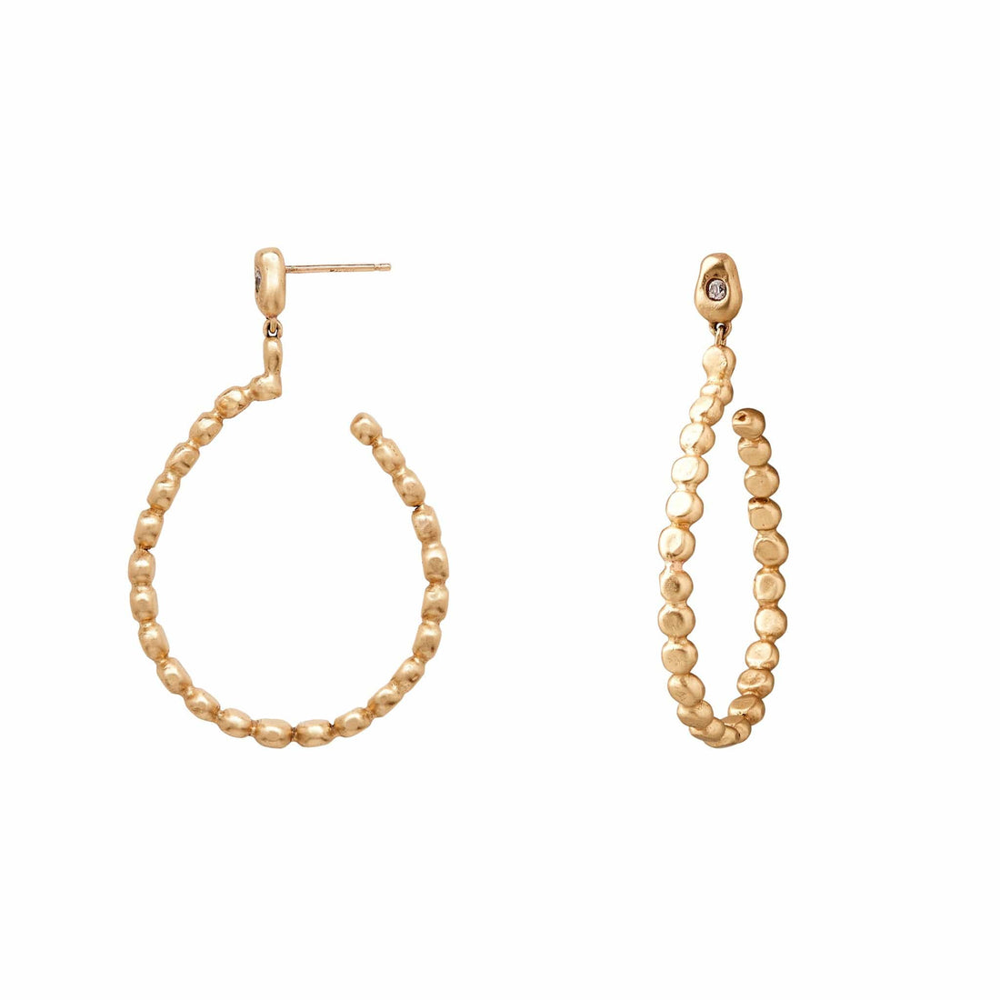 ORION BRONZE HOOP EARRINGS – Julie Cohn Design