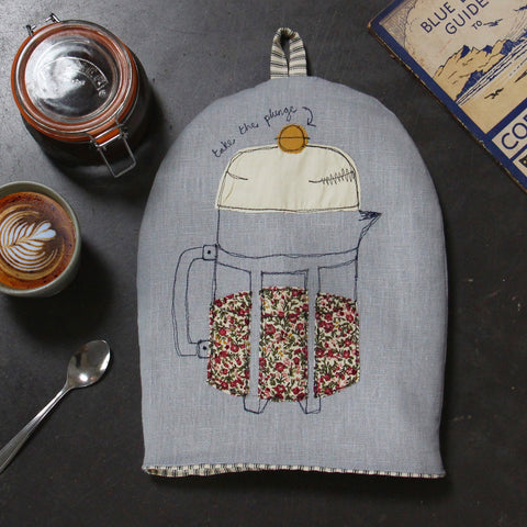 cafetiere cosy, coffee cosy UK, British gifts