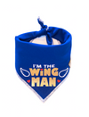 I'm the Wing Man Valentines Day Dog Bandana made by Royal Collections and Co.