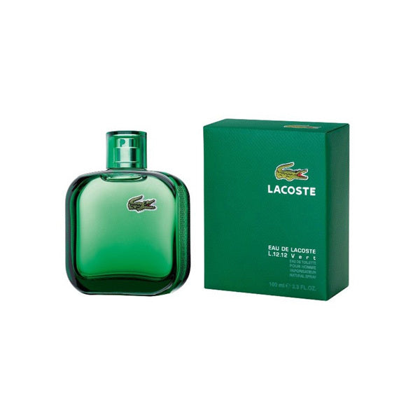 lacoste men's cologne green bottle