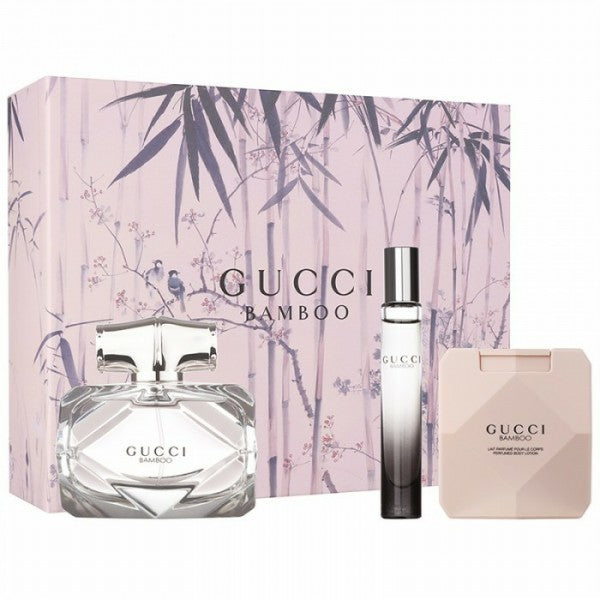 gucci bamboo perfume gift set