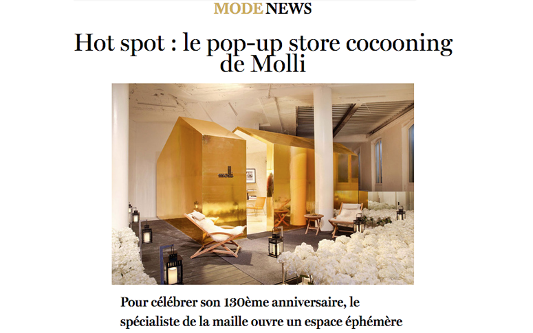 Le Pop Up Molli Dans Vogue Paris Molli