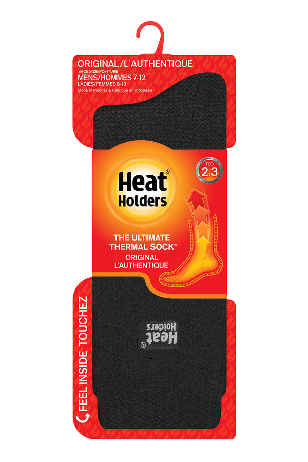 Heat Holders Mens Thermal Socks Black