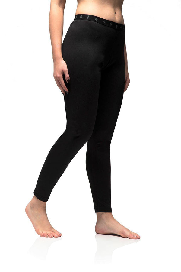 Hot Stuff Womens Thermal Fleece 4.9 Tog Warm Footless Tights-Extra