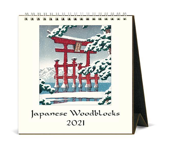 Cavallini Japanese Woodblock Desk Calendar 2021 | Laywine's