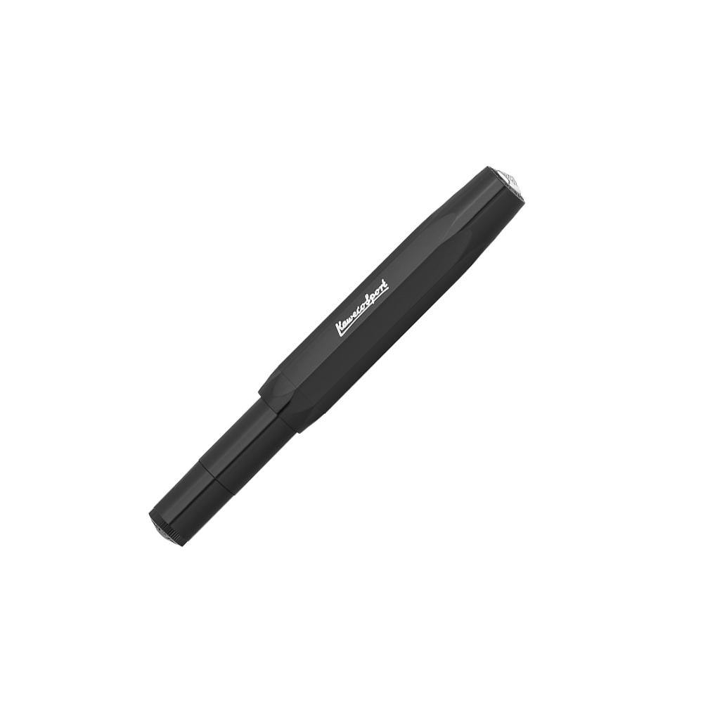 Kaweco Sport AL Fountain Pen, Medium - Black