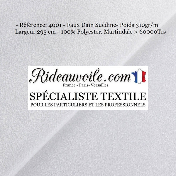 rideauvoile tissu suédine impression numérique ameublement décoration