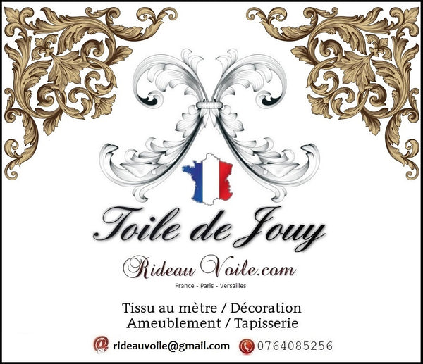 Vidéo Youtube chaine Toile de Jouy Tissu ameublement décoration et tapisserie d'élégance pour intérieur et extérieur, la boutique Rideauvoile.com accompagne les designers, décorateurs, architectes, en leur offrants des imprimés uniques et un service de confection sur mesure. 