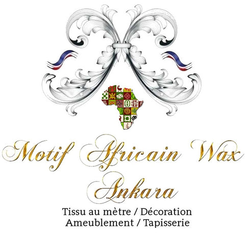 TISSU MOTIF AFRICAIN AU mètre pagne Wax Ankara ameublement décoration tapisserie rideau