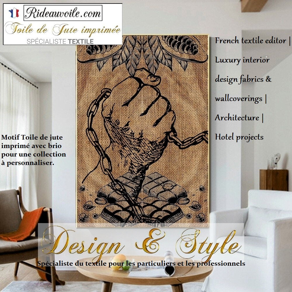 French textile editor  Luxury interior design fabrics burlaps wallcoverings Architecture upholstery Hotel projects